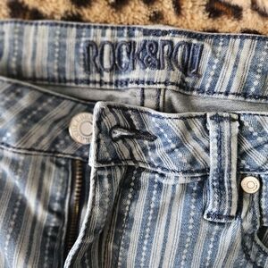 Rock & Roll Women's Blue Flare Jeans